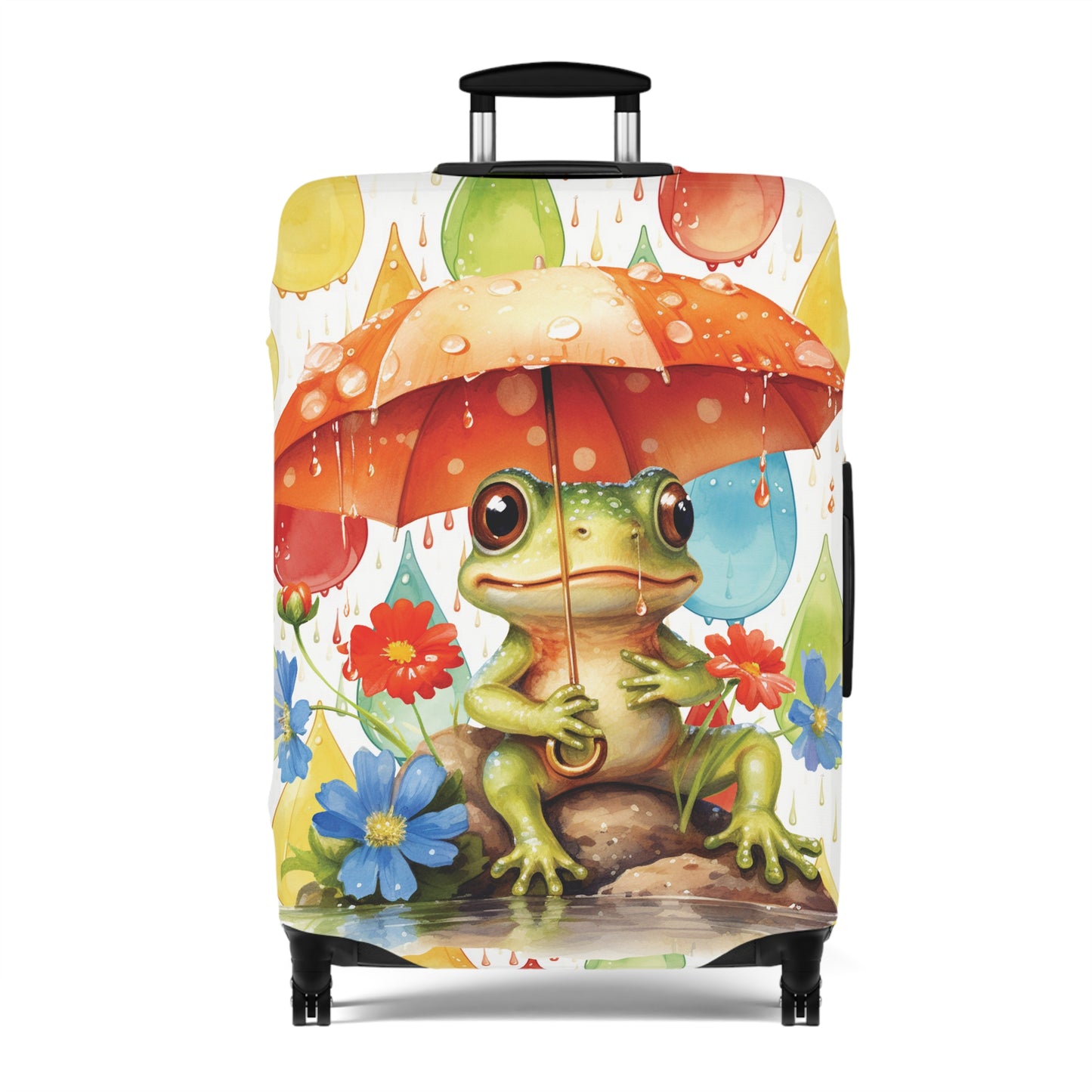 Happy Frog - Luggage Cover