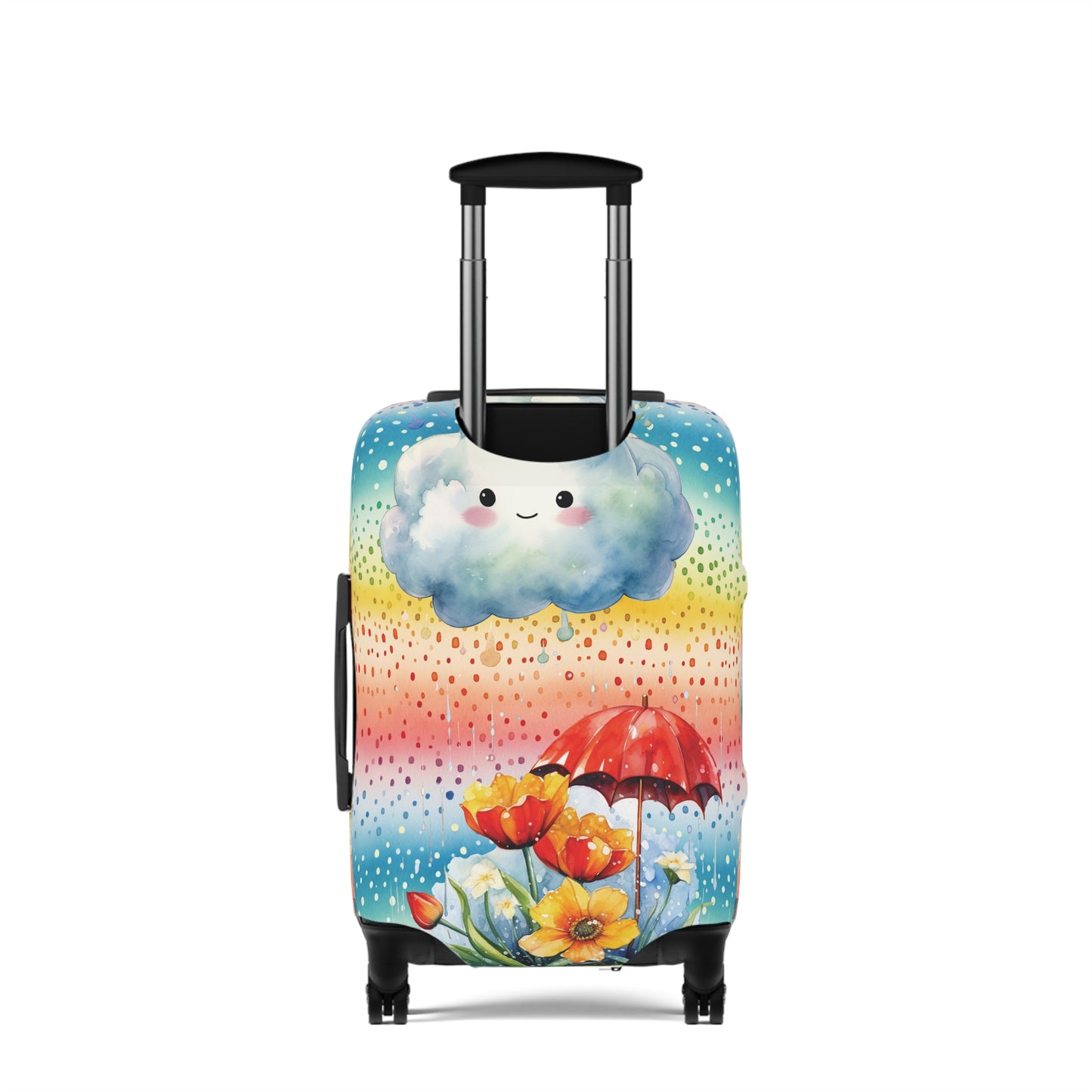 Ombre Dots - Luggage Cover