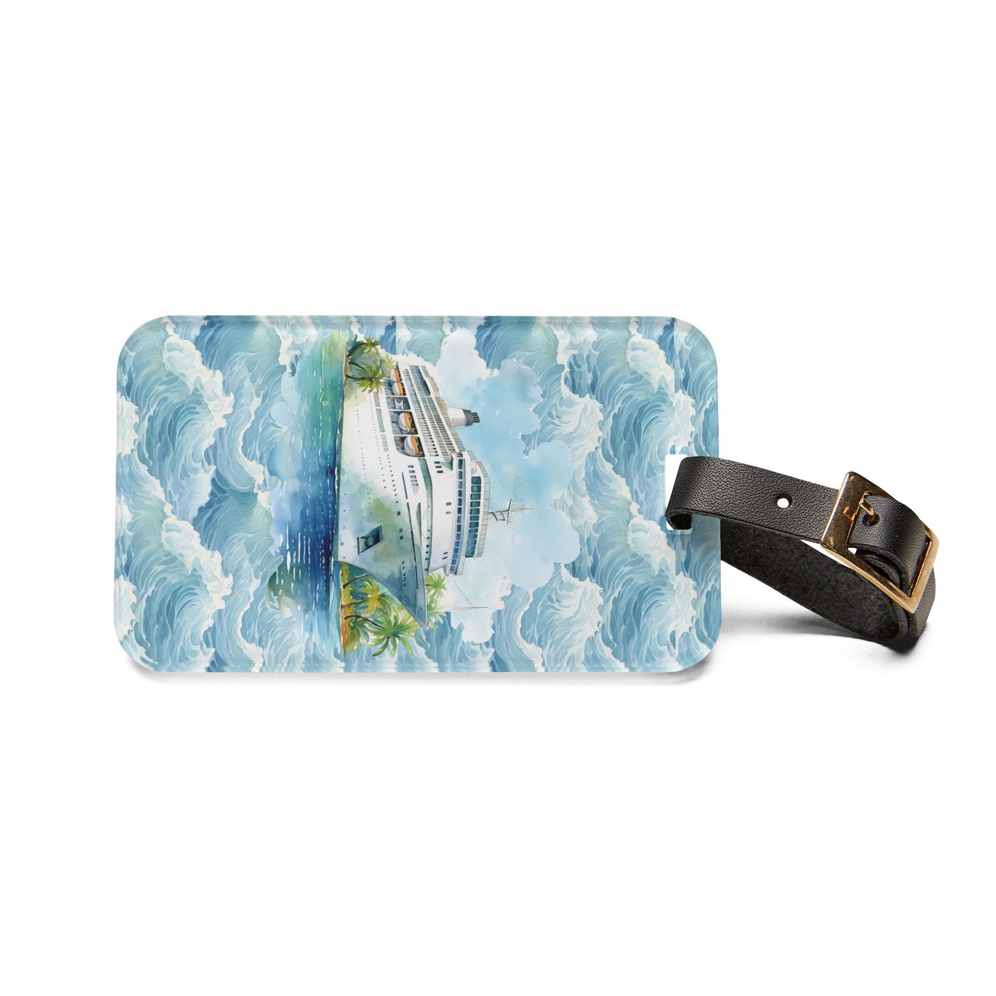 Cruise Boat - Luggage Tag