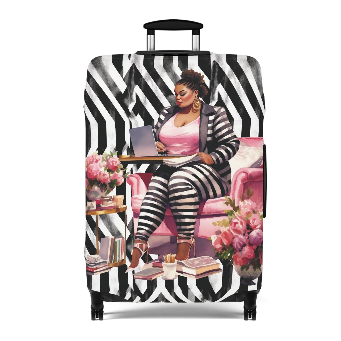 Curvy Girl Boss - Luggage Cover