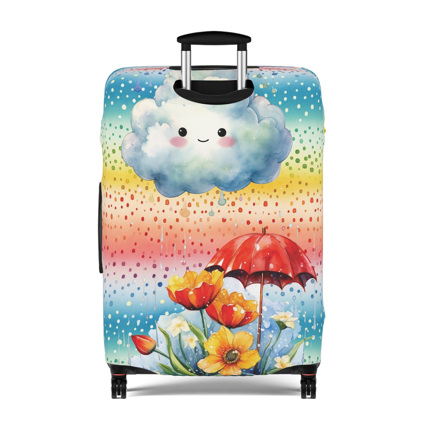 Ombre Dots - Luggage Cover