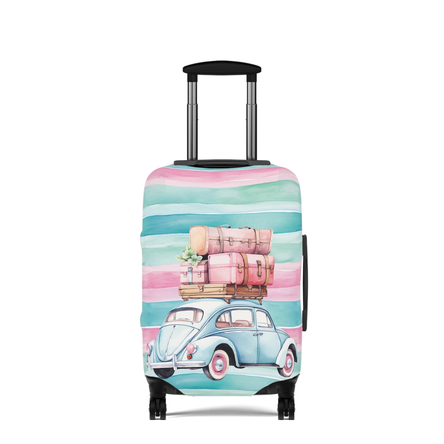 Blue Car - Luggage Cover