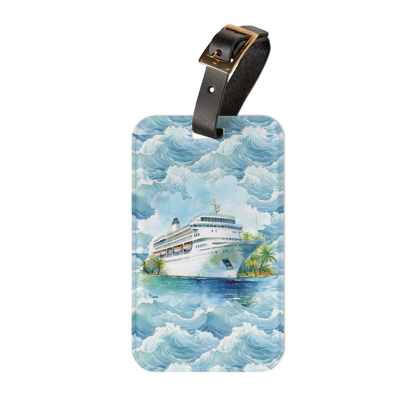 Cruise Boat - Luggage Tag