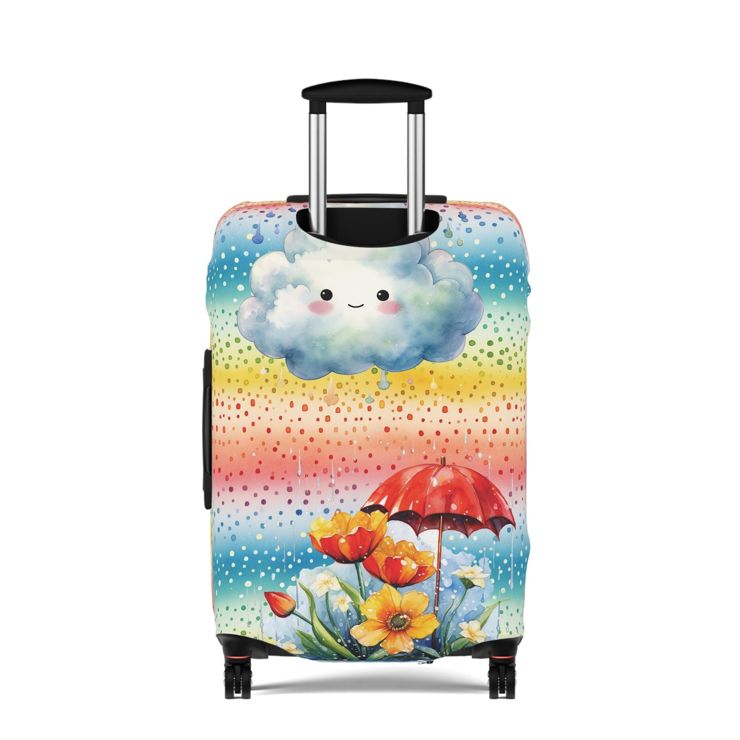 Ombre Dots - Luggage Cover