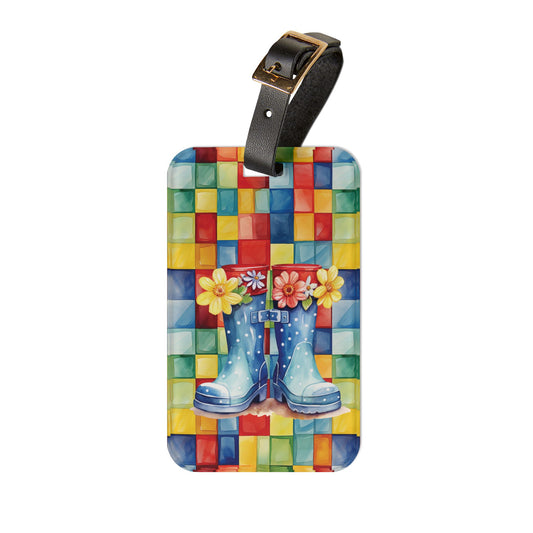 Colorful Mosaic  - Luggage Tag