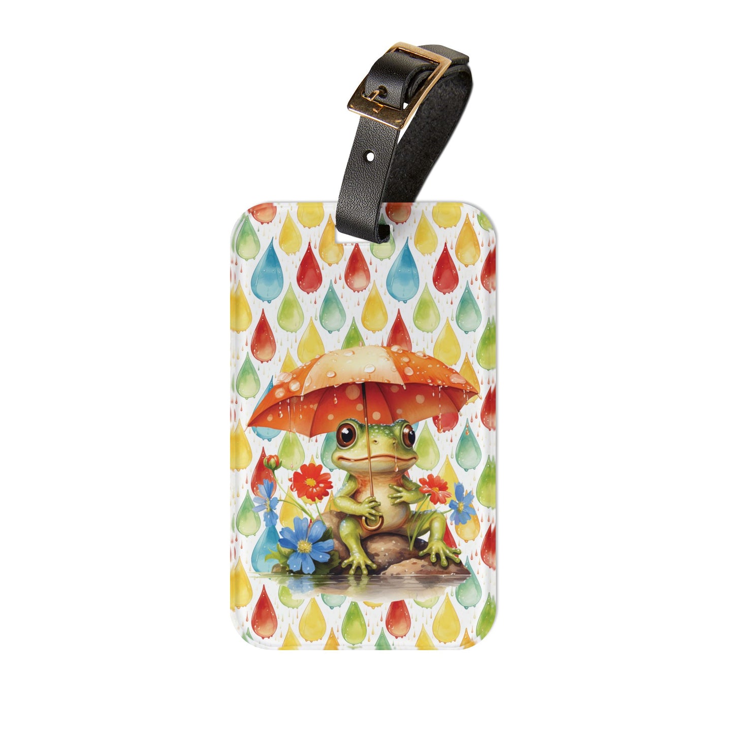 Happy Frog - Luggage Tag