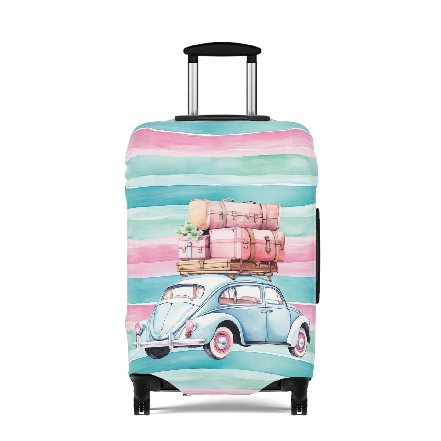 Blue Car - Luggage Cover