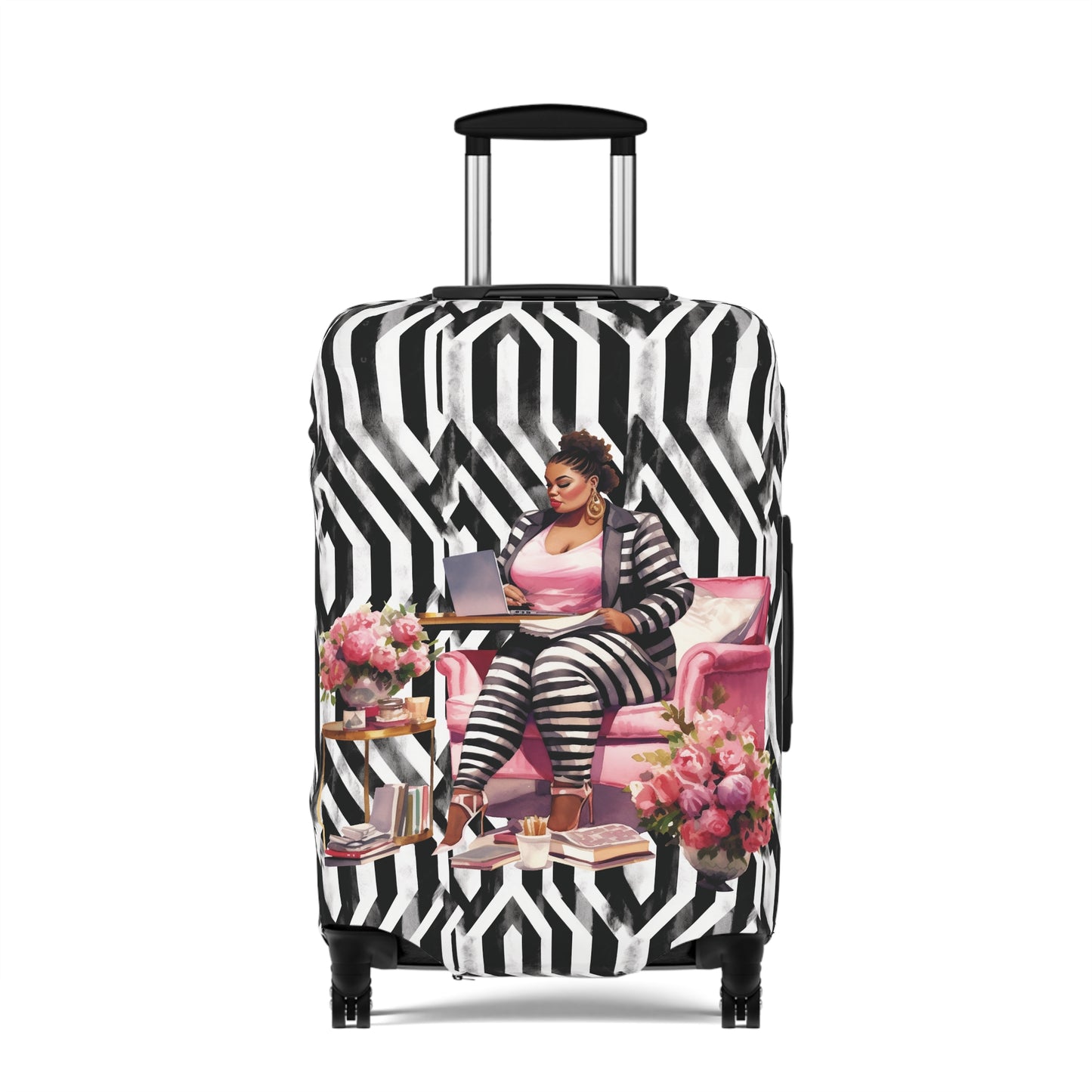 Curvy Girl Boss - Luggage Cover