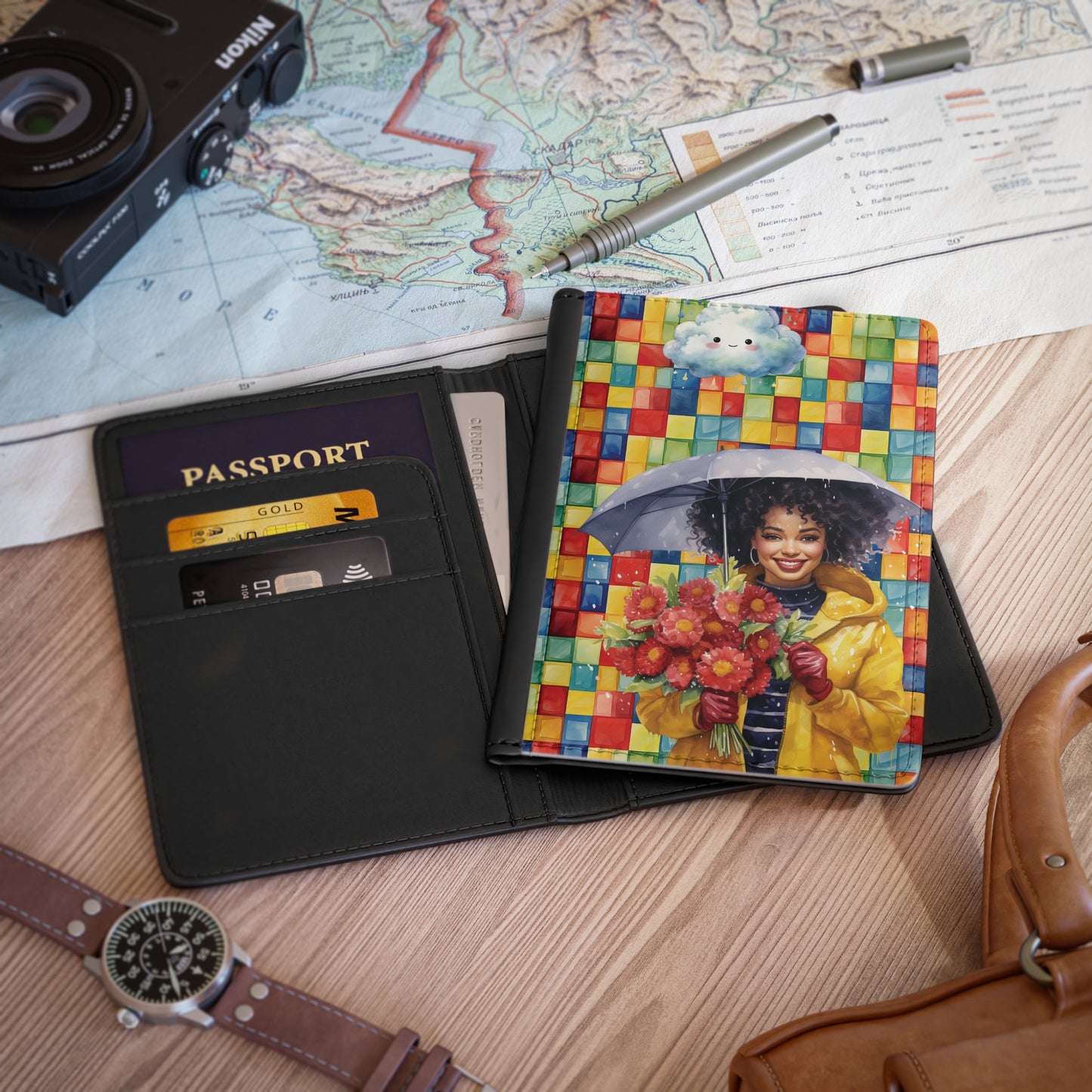 Colorful Mosaic - Passport Cover