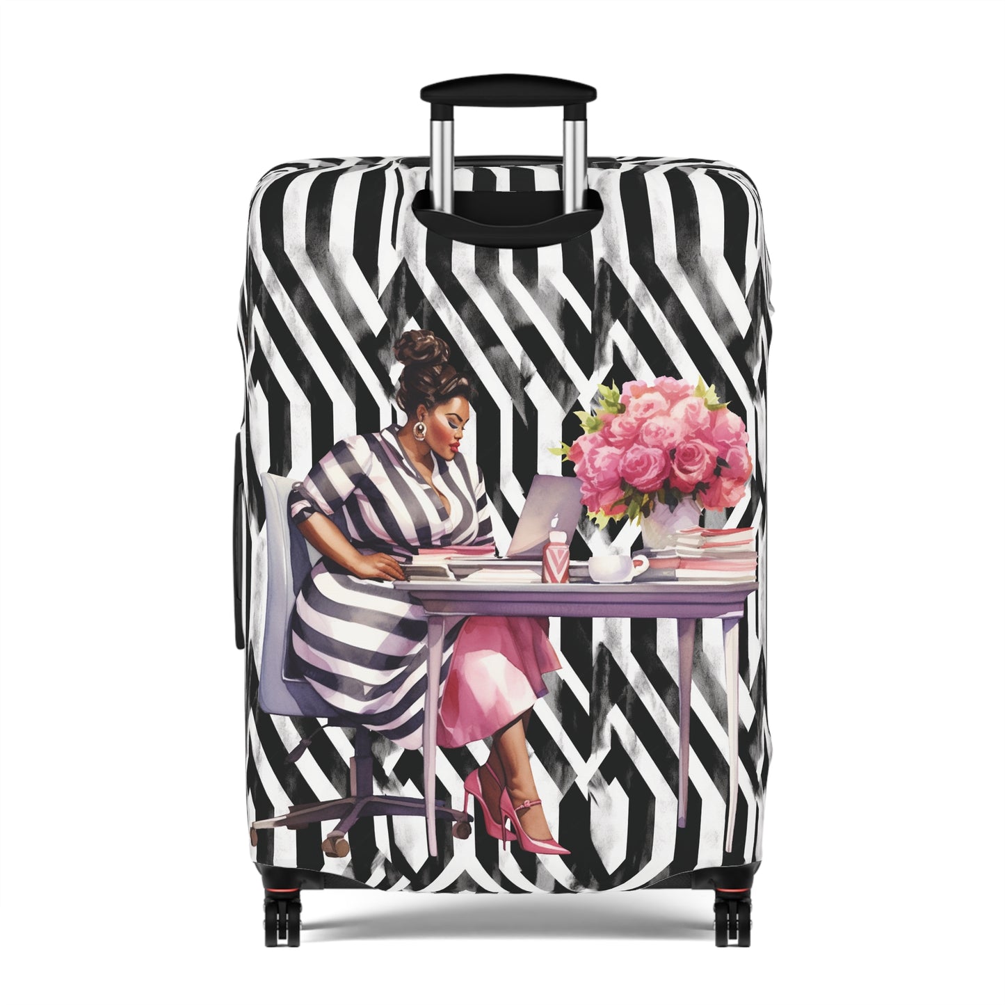 Curvy Girl Boss - Luggage Cover