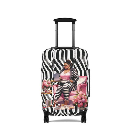 Curvy Girl Boss - Luggage Cover